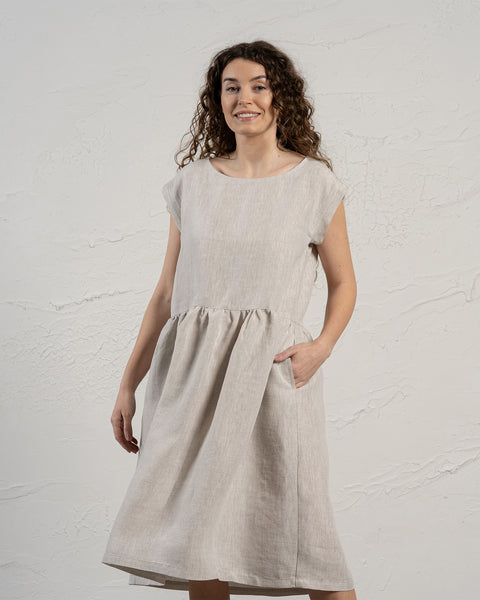Smock Dress Cecilia Natural