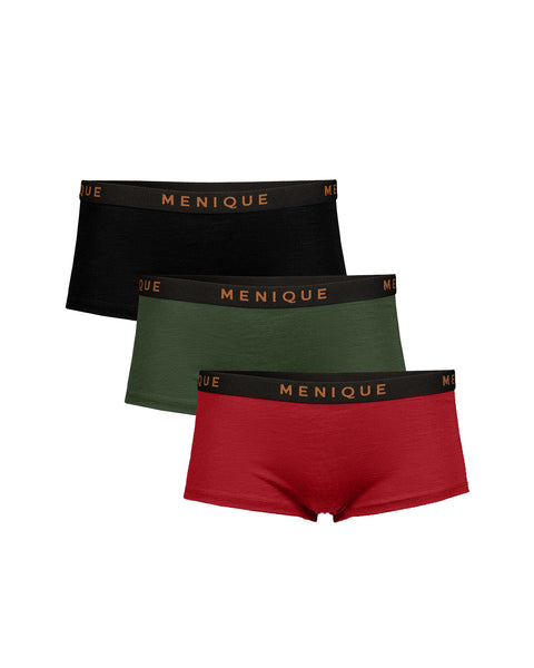 Merino Dam Boxershorts 3-Pack