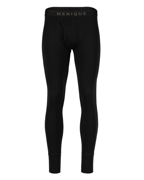 Men's 250 Merino Pants Rub Black Front
