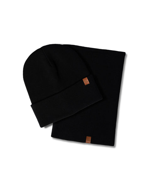 Women's Knitted Beanie & Gaiter 2-Piece Set