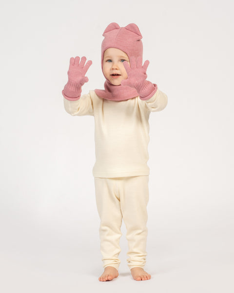 Barns stickade merinovantar