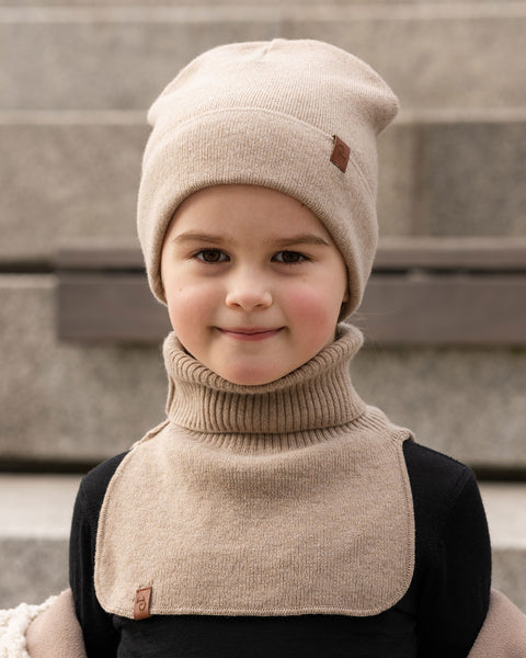 Kids&#39; Dickie Neck Warmer Knitted Merino &amp; Cashmere