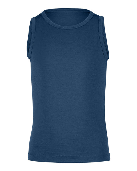 Barns ärmlösa linne i denim