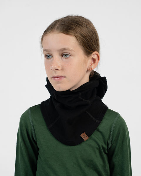 Multifunktionell ansiktsmask för barn i 100 % merinoull