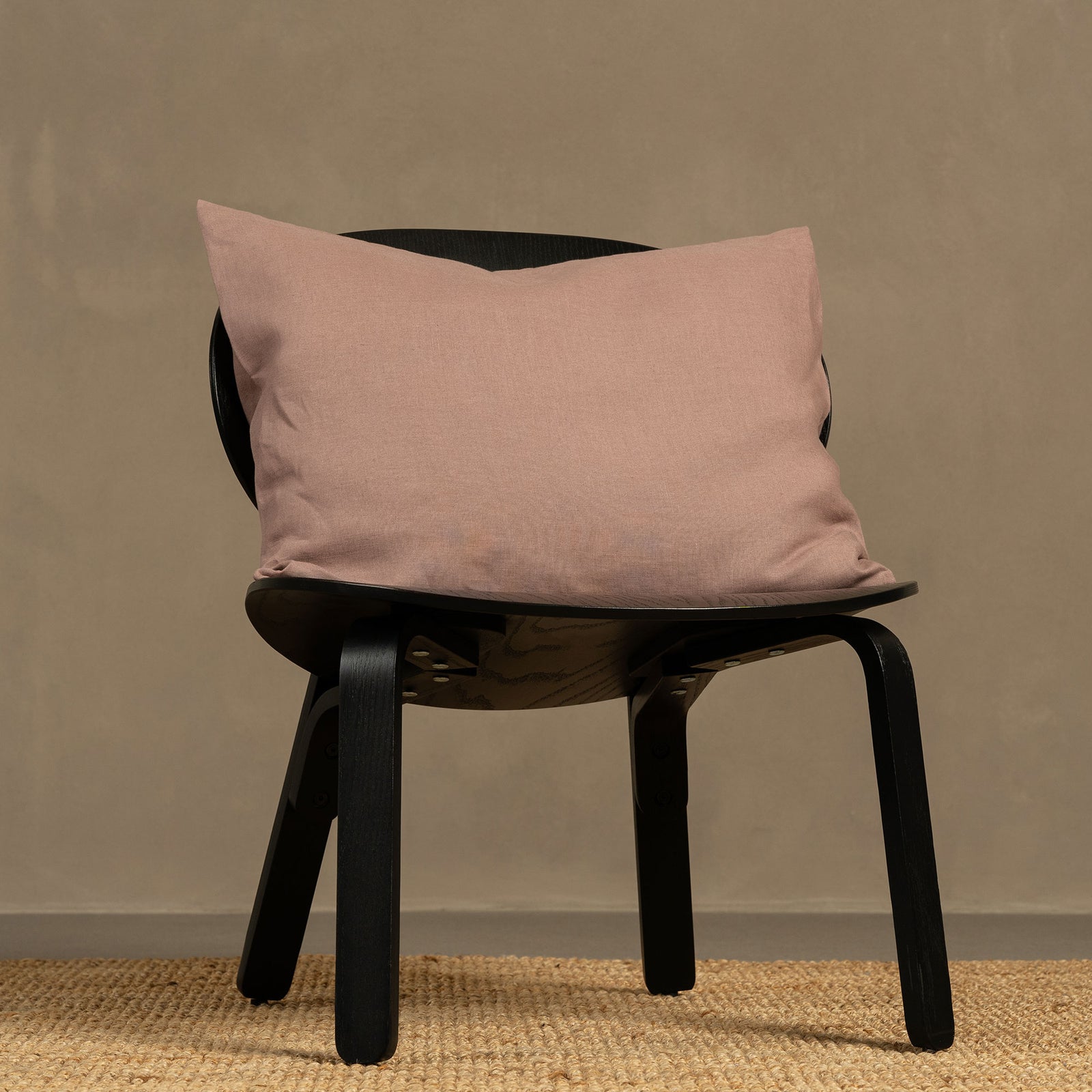 Linen Bed Pillowcase in pure white