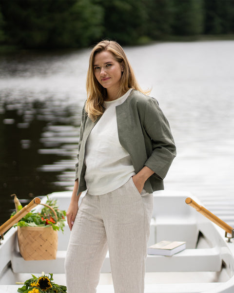Top med hög hals Nina