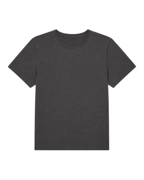 Dam T-shirt i Merinoull med Normal Passform och Rund Halsringning