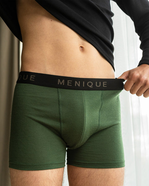 Herr Merino Korta Boxershorts 2-Pack XL