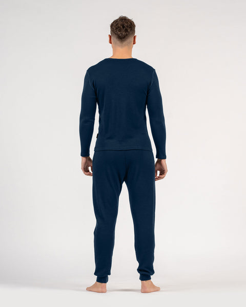 Herr 250 Merino Sweatpants Mörkblå