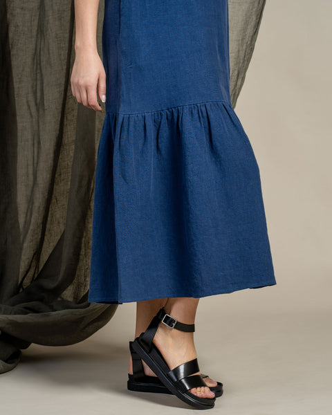 Maxi Klänning Aurora Storm Blue