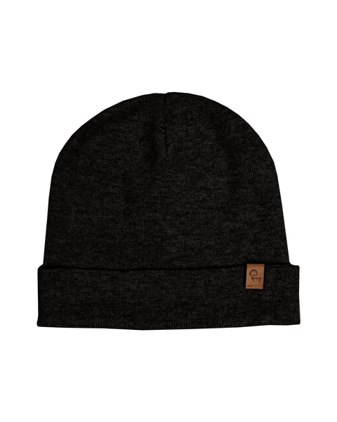 Men&#39;s Knit Beanie Merino &amp; Cashmere Dark Gray