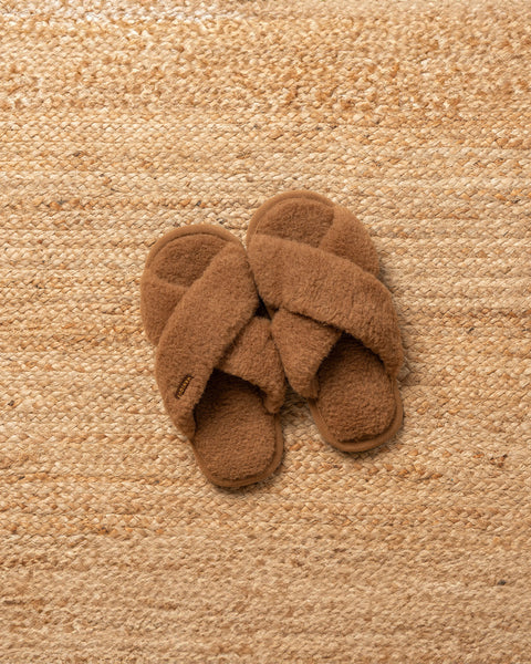 Women&#39;s Cross Fluffy Slippers