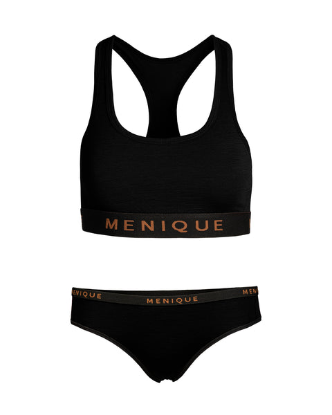 Sport-bh och bikini-trosor för kvinnor, 2-delar