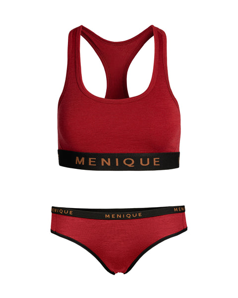 Sport-bh och bikini-trosor för kvinnor, 2-delar