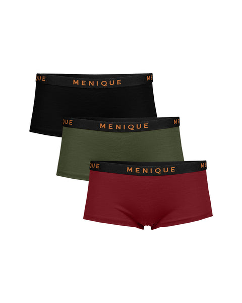 Merino Dam Boxershorts 3-Pack