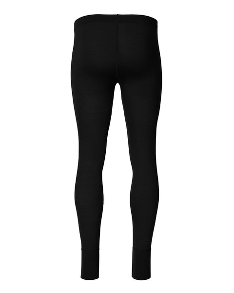 menique Men&#39;s Merino 160 Pants Black Color Back