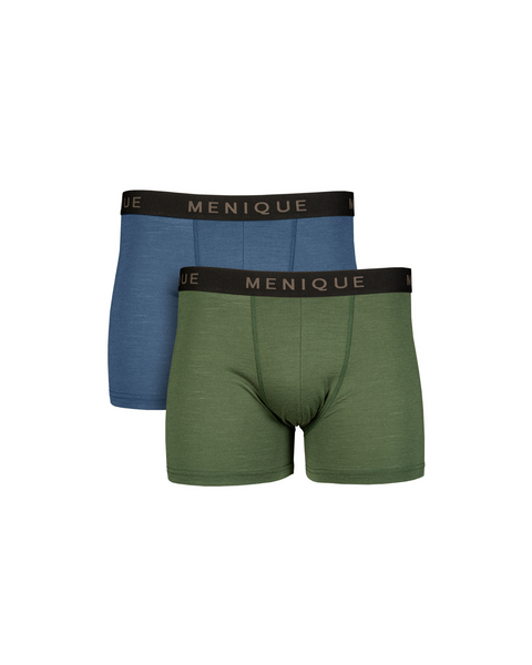 Herr Merino Korta Boxershorts 2-Pack L