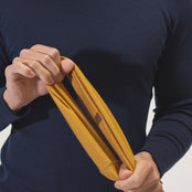 Herrarnas Merino Halsvärmare Gul