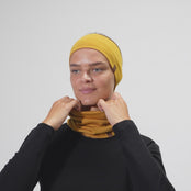 Dam Pannband & Halsvärmare 2-delar Gul