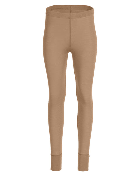 Beige women&#39;s bottoms on a white background
