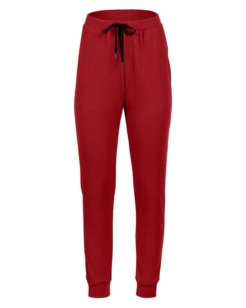 Packshot showing the front of joggers