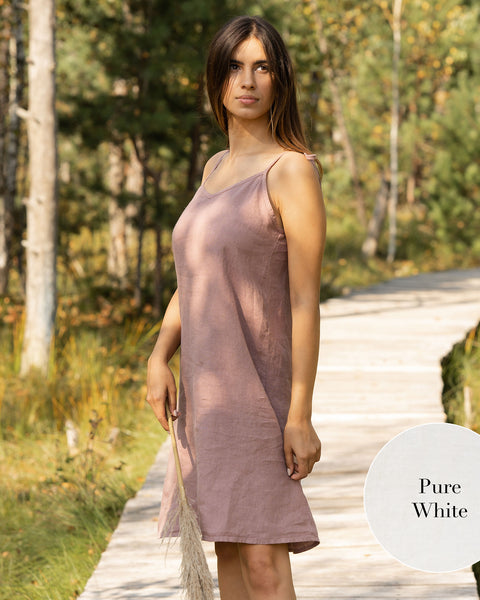 Slipklänning Liv Ren Vit