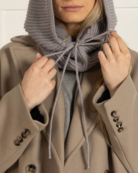 Unisex 100% Knitted Merino Hood Balaclava