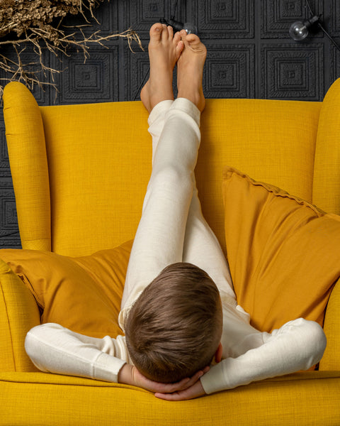 Kids&#39; Pants 250 Merino Natural